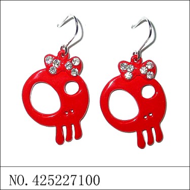 Earrings Red