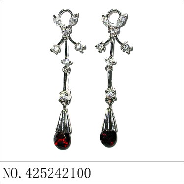 Earrings Red