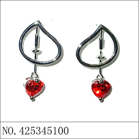 Earrings Red