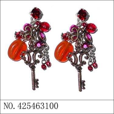 Earrings Red