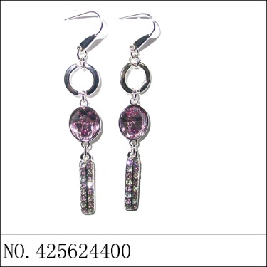 Earrings Purple