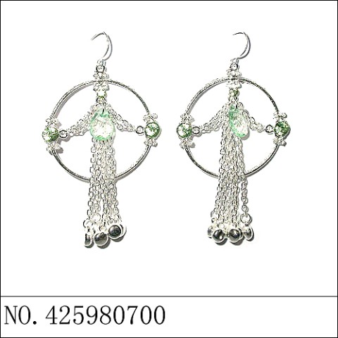 Earrings Green