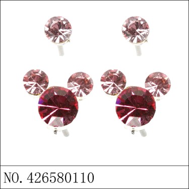 Earrings Red