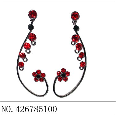 Earrings Red