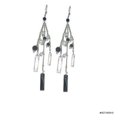 Earrings Black