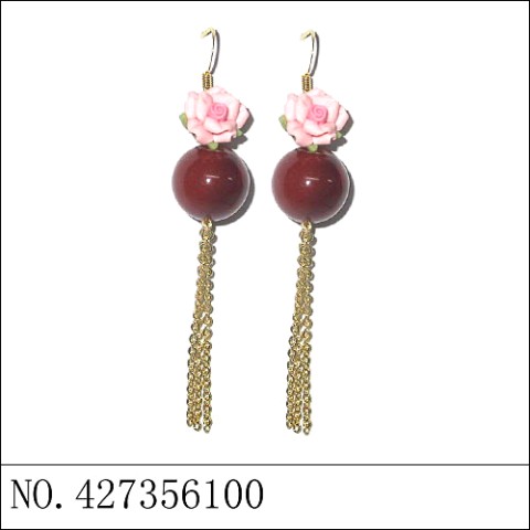 Earrings Red