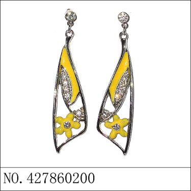 Earrings Yellow