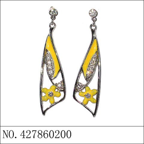 Earrings Yellow