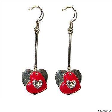 Earrings Red