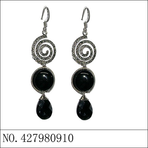 Earrings Black