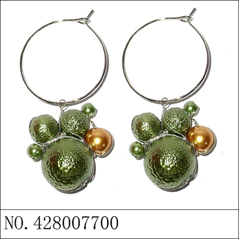 Earrings Green