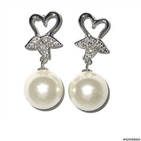 Earrings White