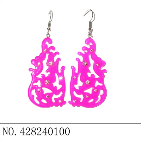 Earrings Red