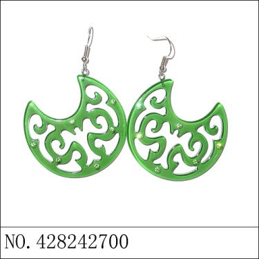 Earrings Green