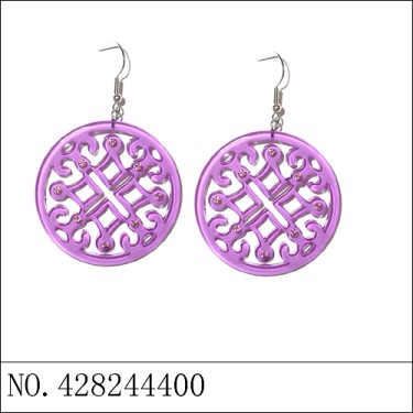 Earrings Purple