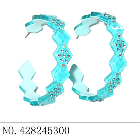 Earrings Blue