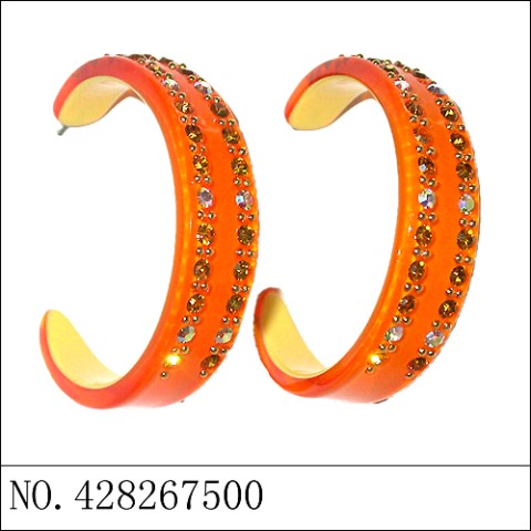 Earrings Orange