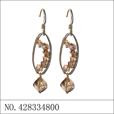 Earrings Brown