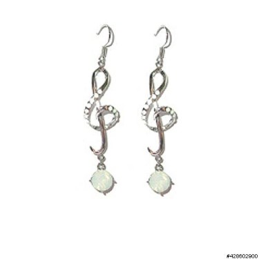 Earrings White