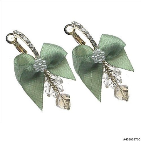 Earrings Green