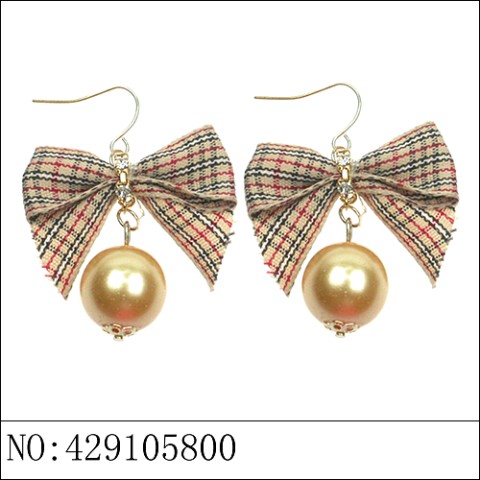 Earrings Brown