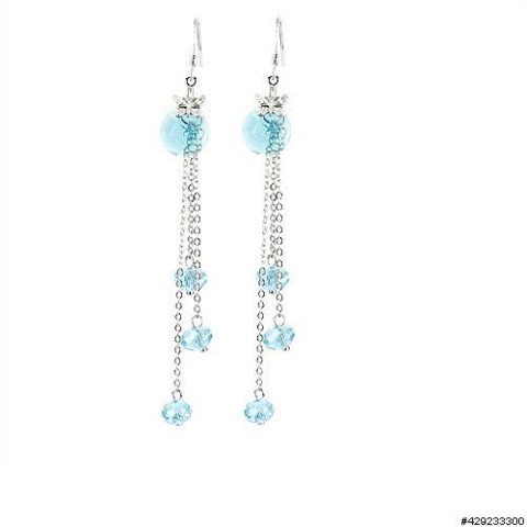 Earrings Blue