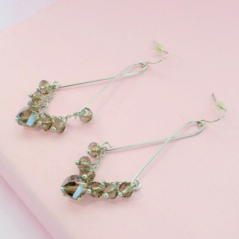 Earrings Gray