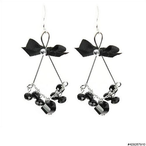 Earrings Black