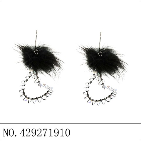 Earrings Black