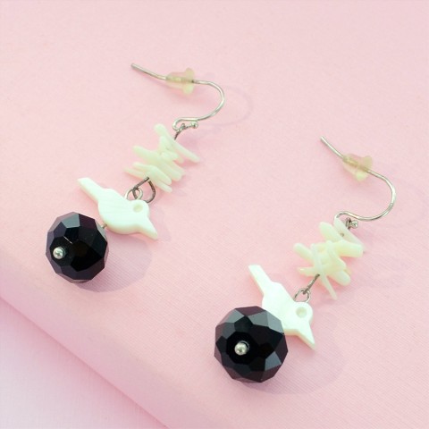 Earrings Black