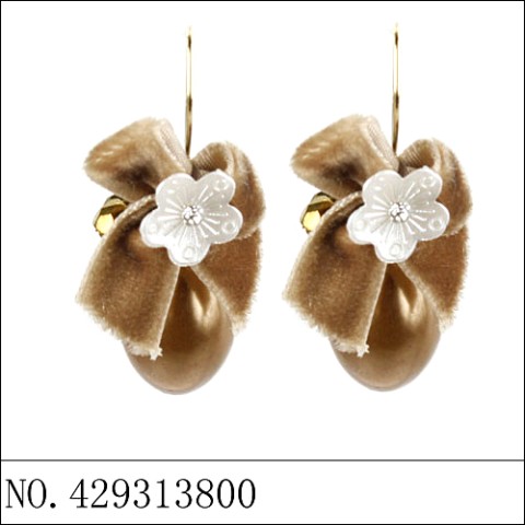 Earrings Brown