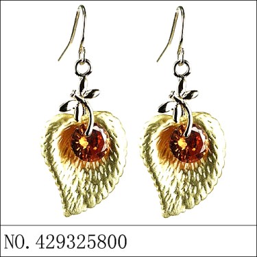 Earrings Brown