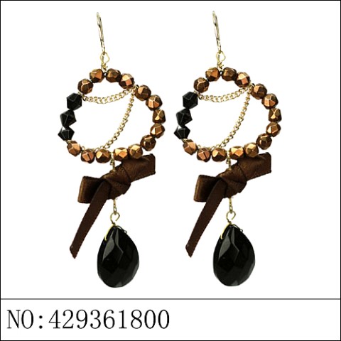 Earrings Brown