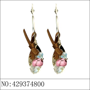 Earrings Brown