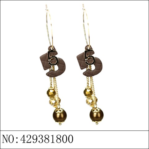 Earrings Brown