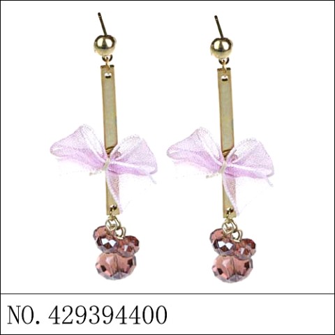 Earrings Purple