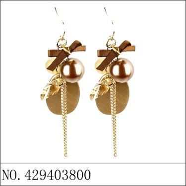 Earrings Brown