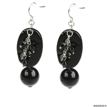 Earrings Black