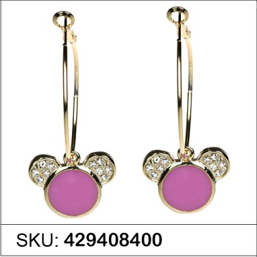 Earrings Purple