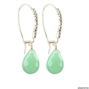 Earrings Green