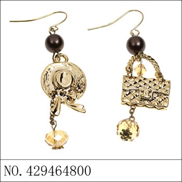 Earrings Brown