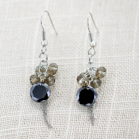 Earrings Black