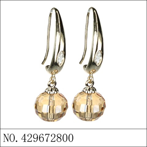 Earrings Brown