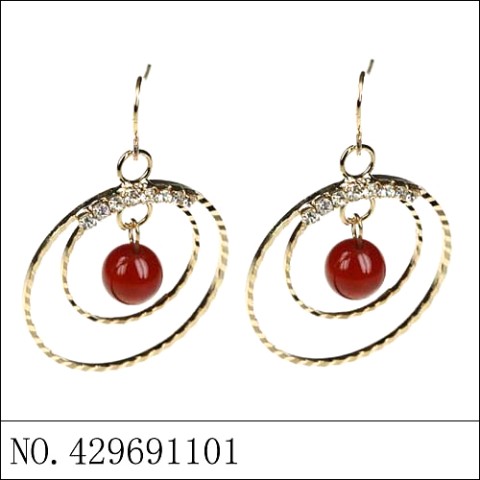 Earrings Red