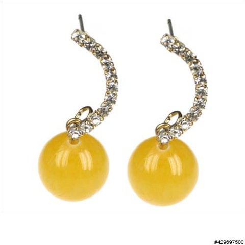 Earrings Orange