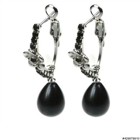 Earrings Black