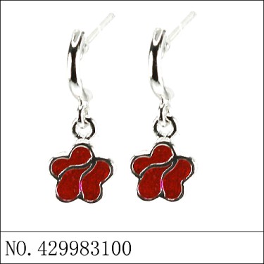 Earrings Red