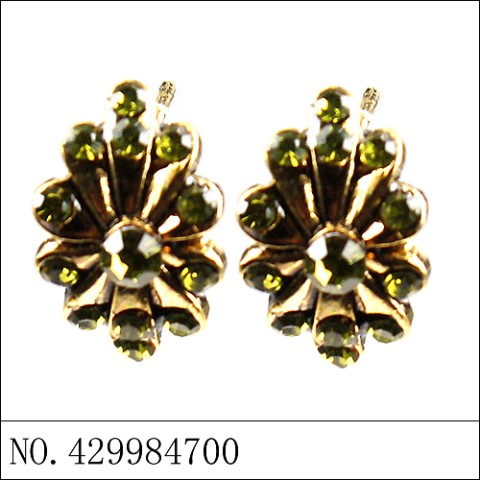 Earrings Green