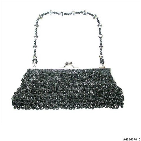 Hand Sewn Beaded Clutch