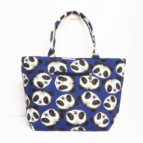 Mix Print Convenience Shopper Tote